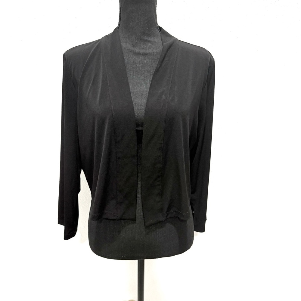 Calvin Klein black open-front cardigan sweater‎ XL